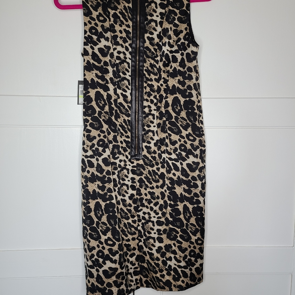 NWT Leopard Vince Camuto dress
